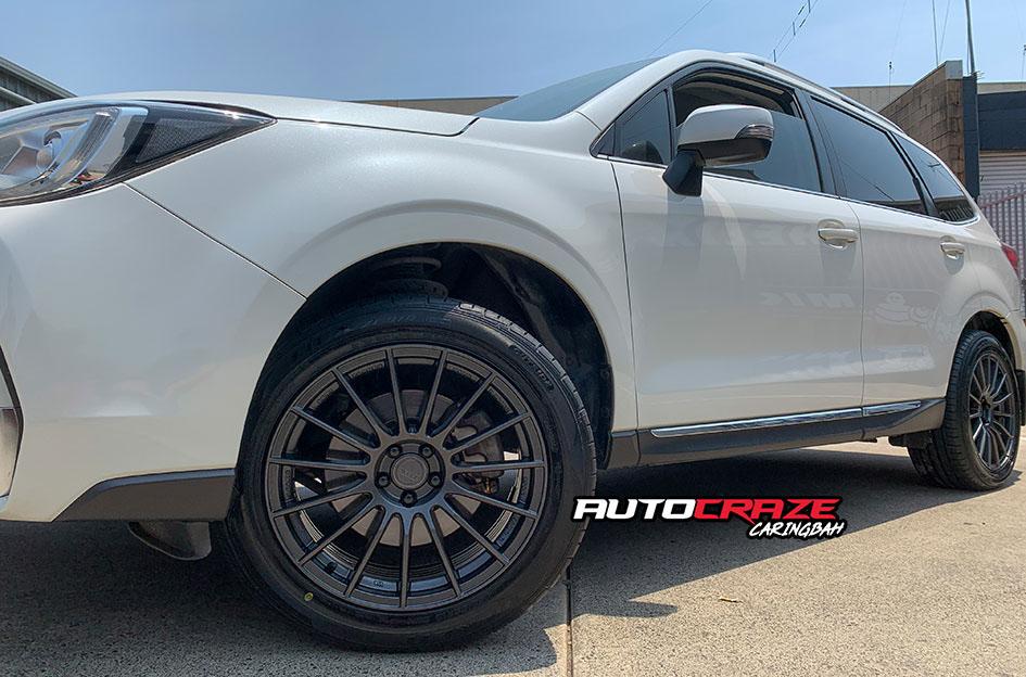 SUBARU FORESTER SF05 SATIN GUN METAL